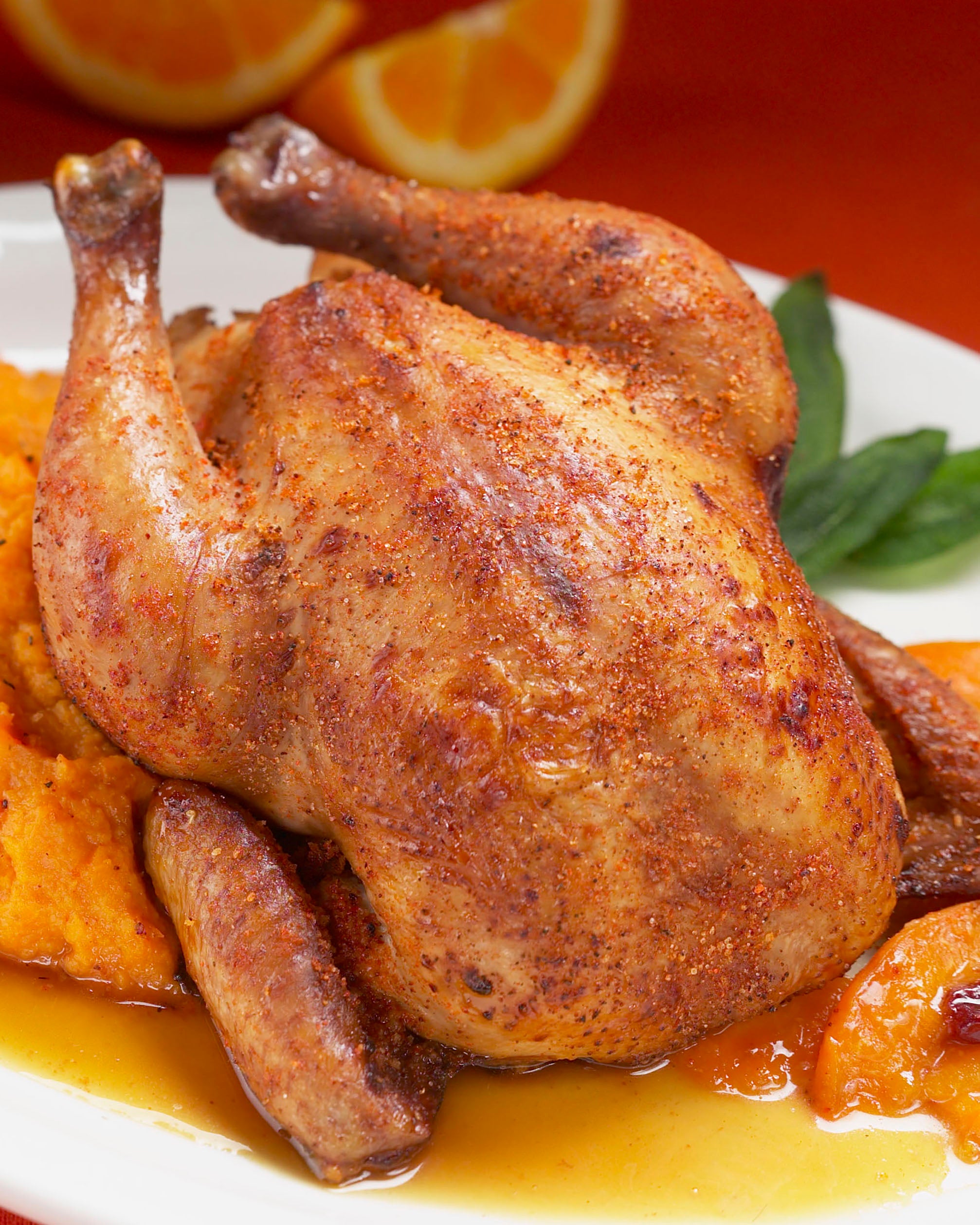 Roasted Cornish Hen with Char Crust® Roto Roast