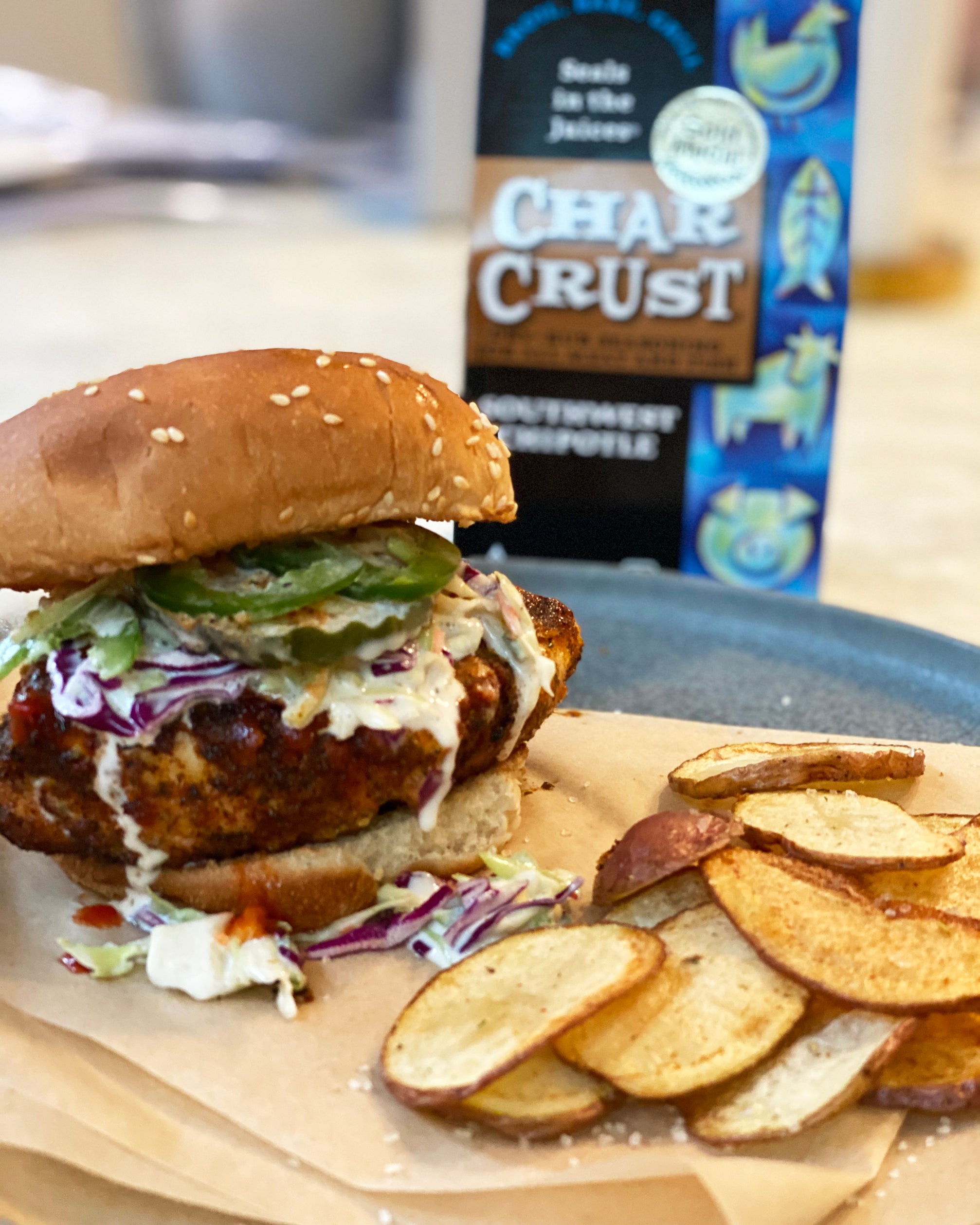 Char Crust Nashville Hot Chicken Sandwich – Char Crust® Dry-Rub Seasonings
