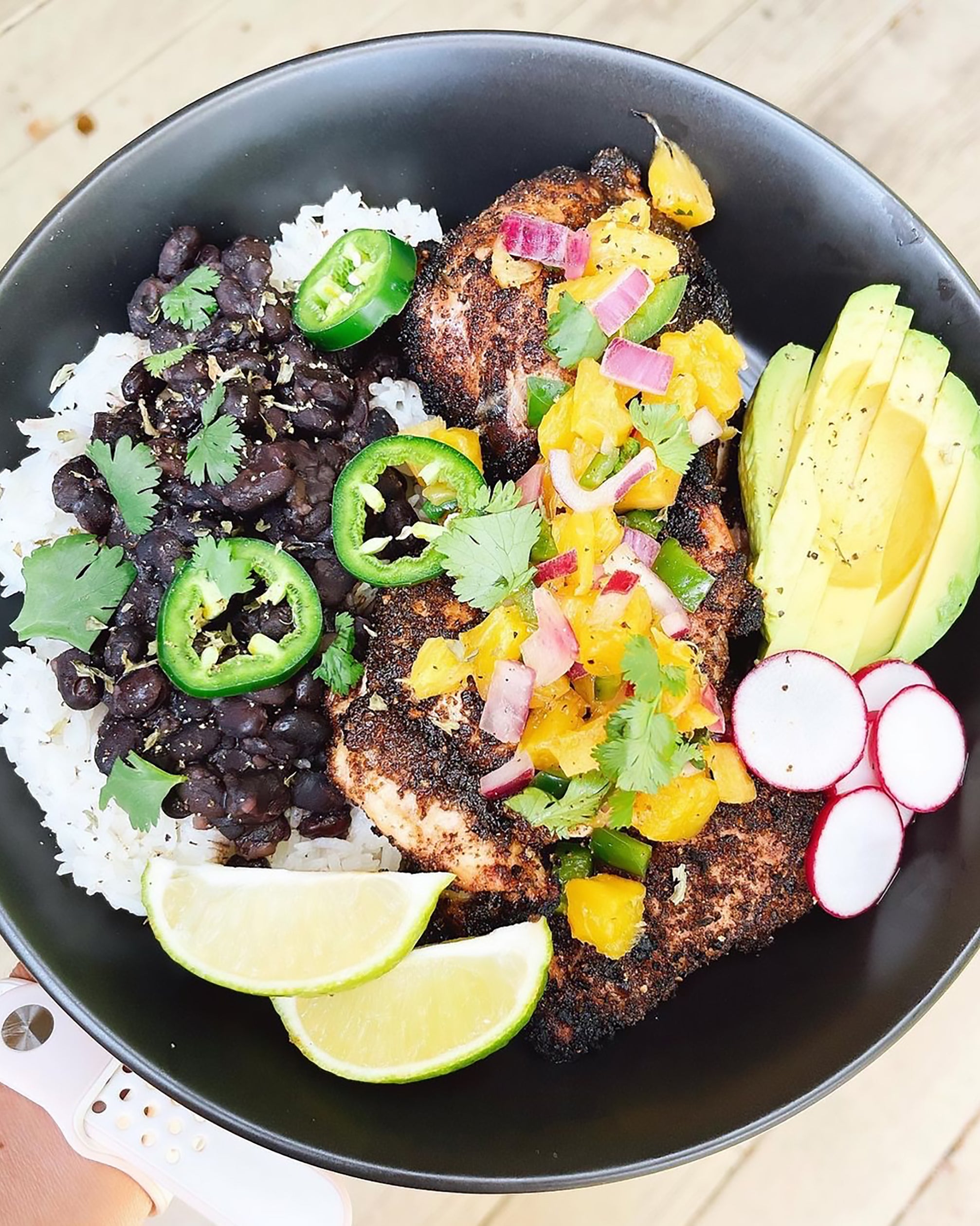 Southwest Chipotle Chicken and Rice Bowl – Char Crust® Dry-Rub Seasonings