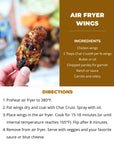 Wings Rub Pack - For Crispy, Flavorful Wings