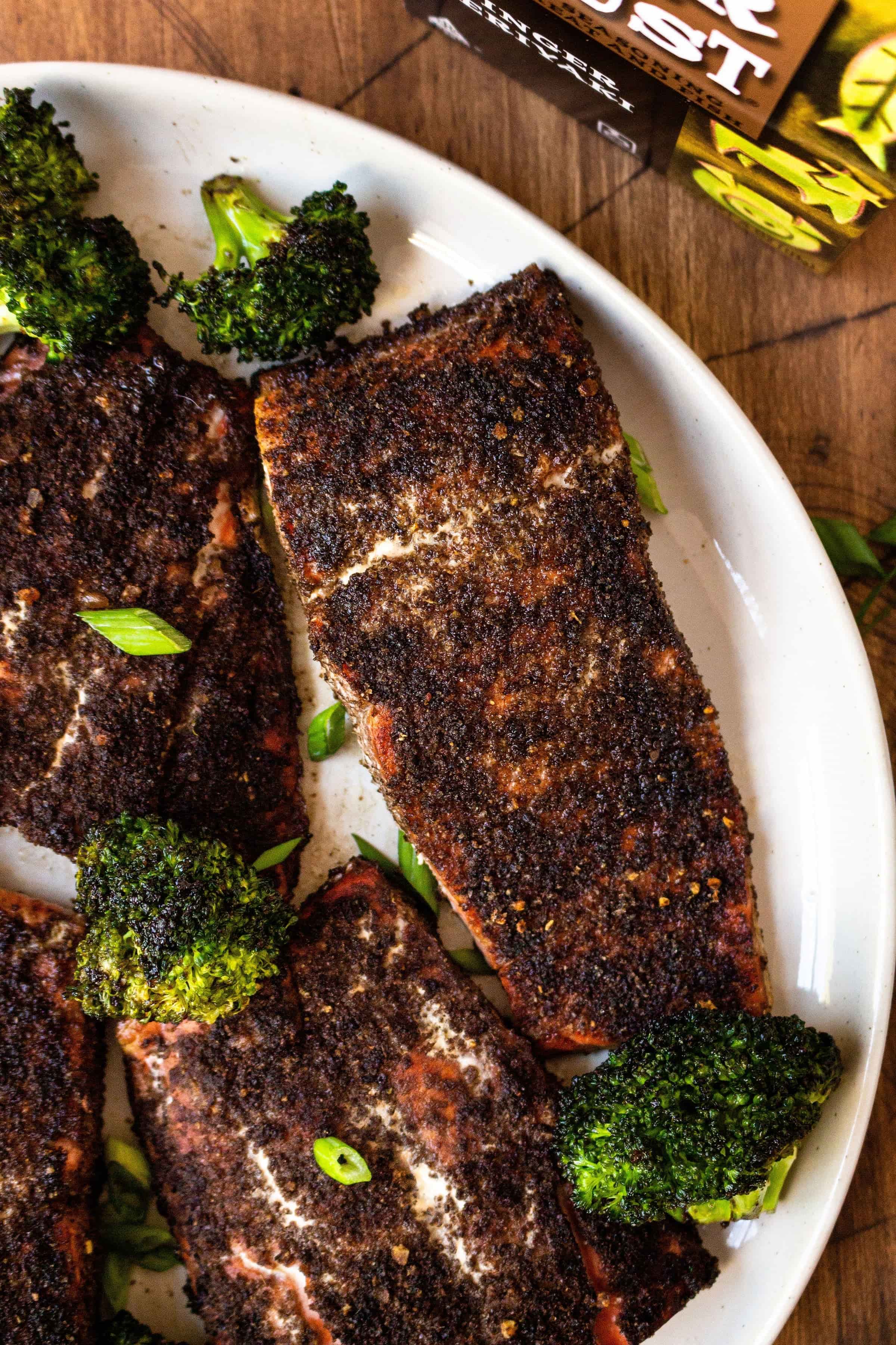 Ginger Teriyaki Salmon – Char Crust® Dry-Rub Seasonings