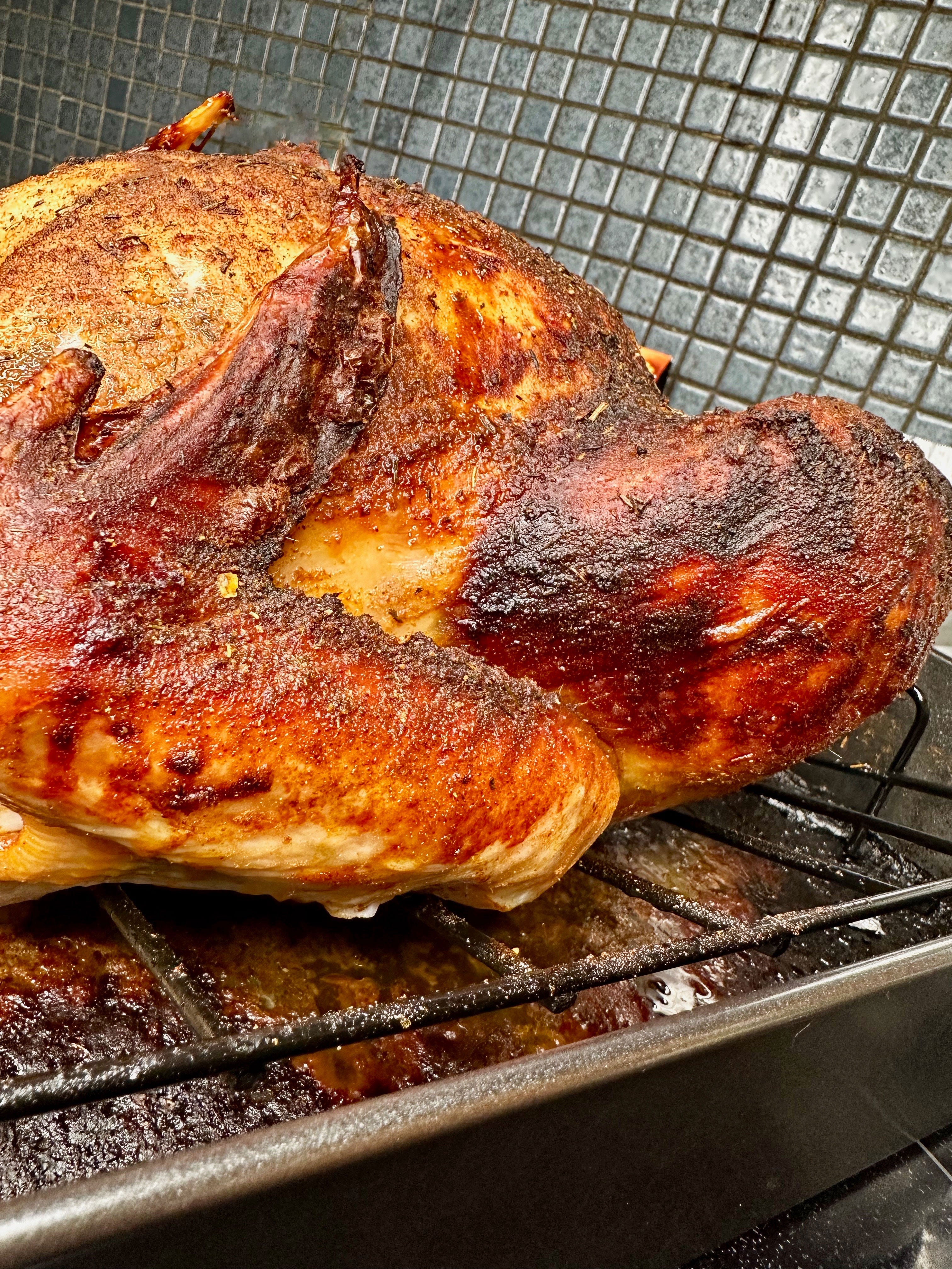 Classic Turkey Rub Roasted Thanksgiving Turkey