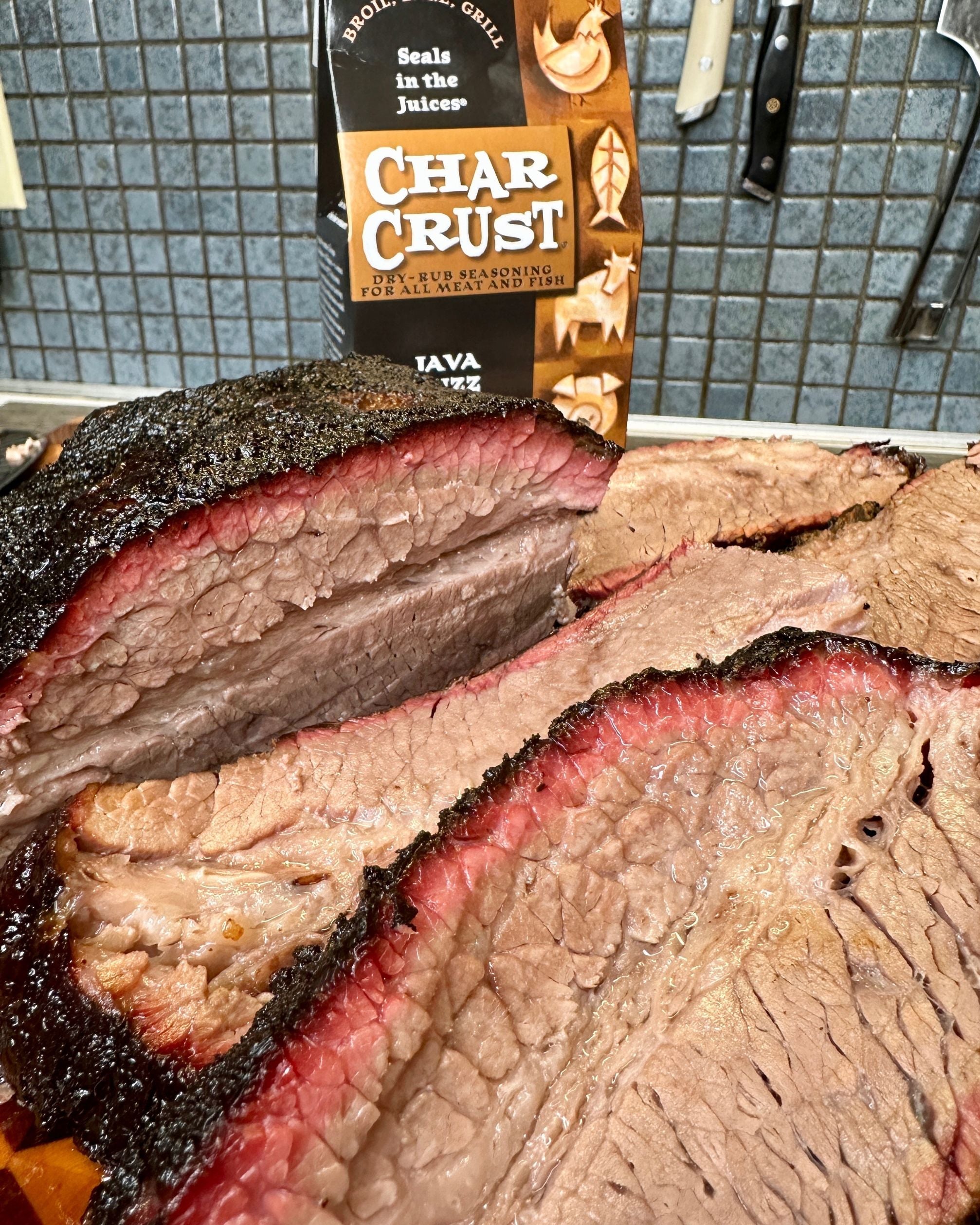 Coffee-Rubbed Smoked Brisket
