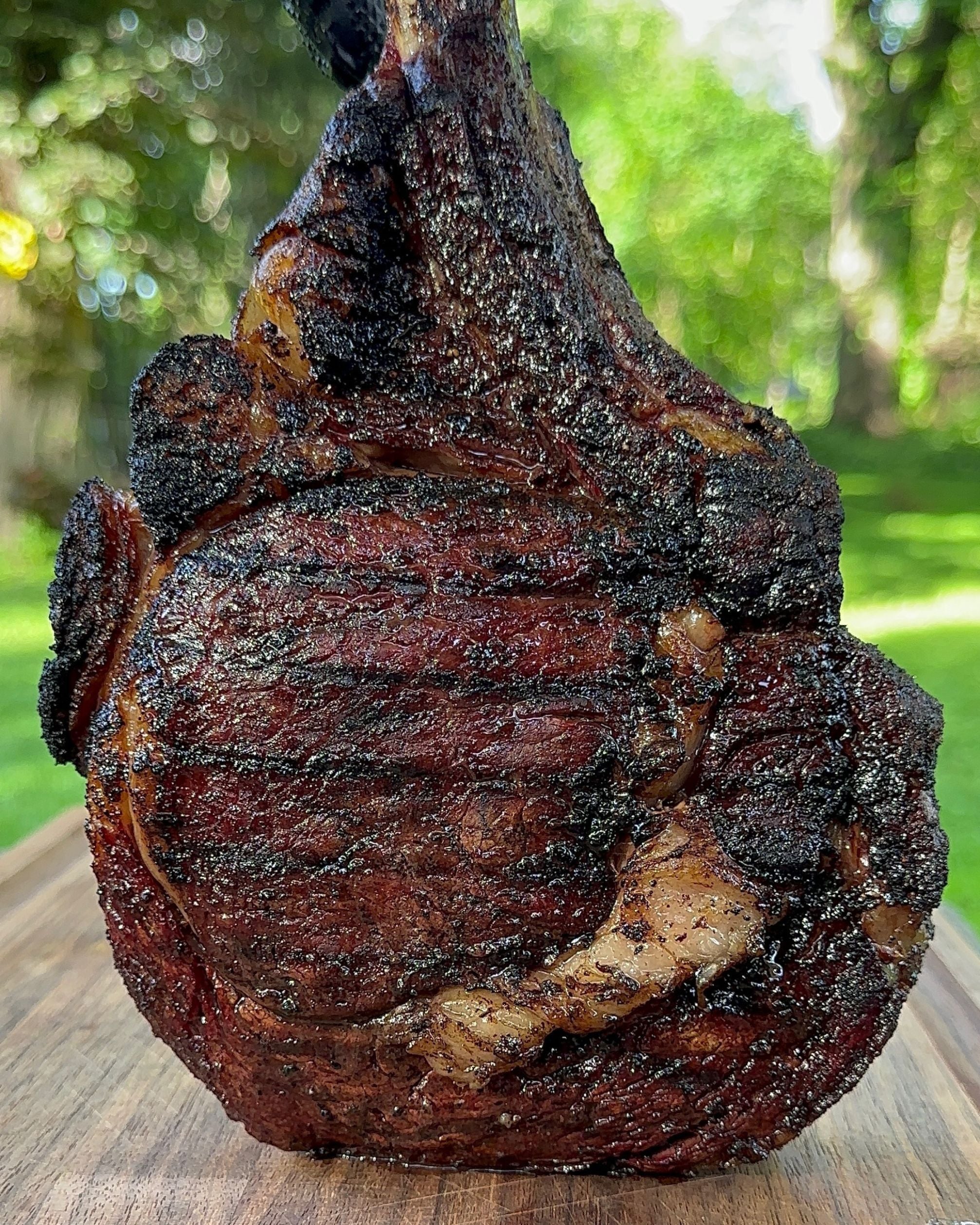 Tomahawk Steak with Original Hickory Grilled