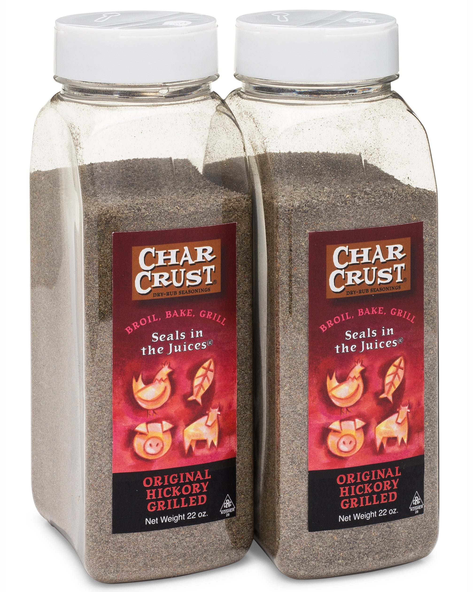 Char Crust Original Hickory Grilled Jars for foodservice. Great beef rub.