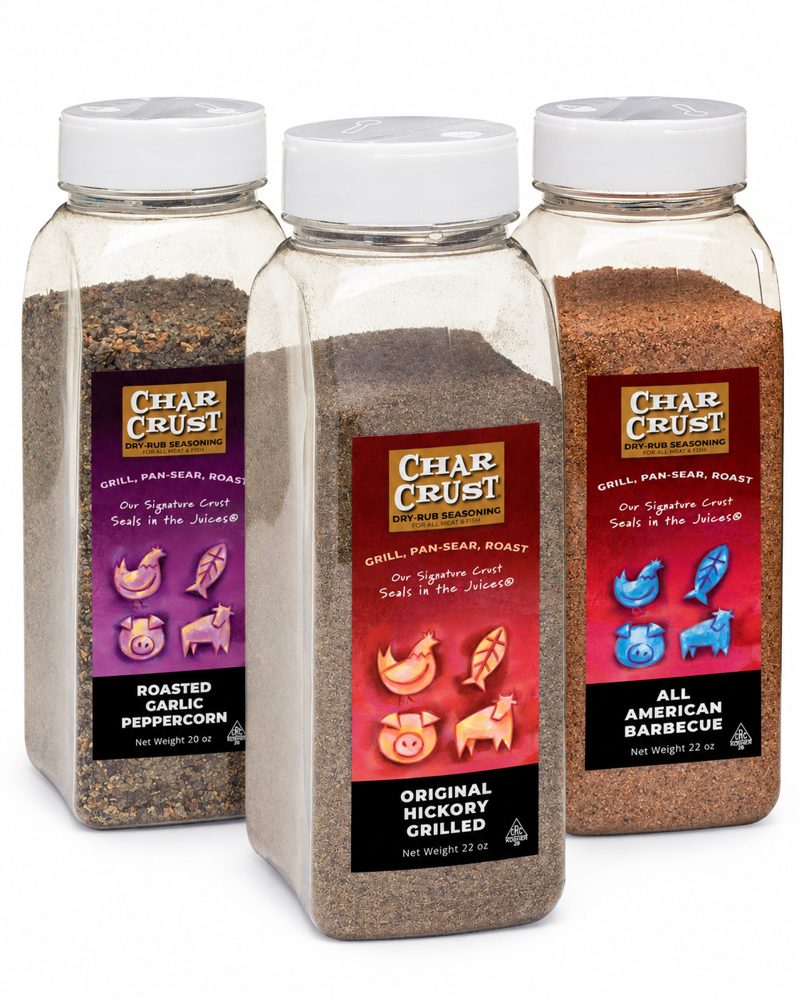 Char Crust Chef's Trio — Top 3 Flavors