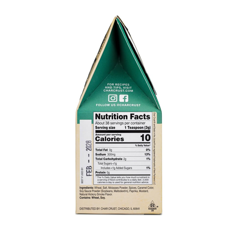 Hickory &amp; Molasses - For Pork Chops, Steak, Burgers, Chicken