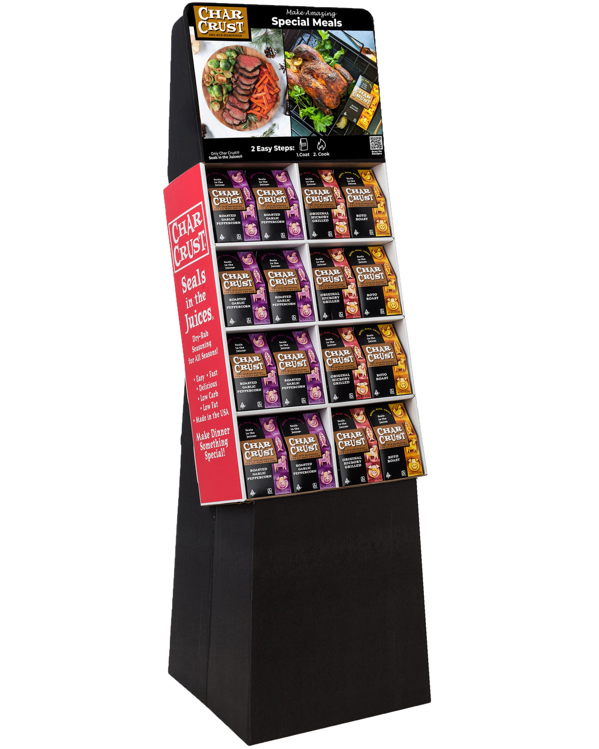 Shipper Retail Example Retail Wholesale – Char Crust® Dry-Rub Seasonings