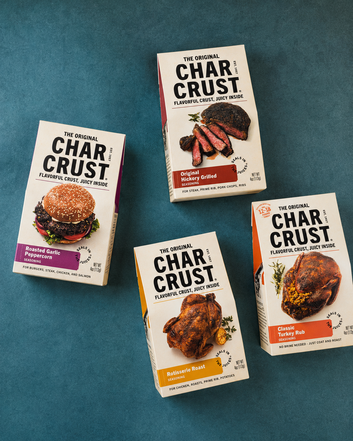 Roasting Rub Set - for Roast Chicken, Turkey, Tenderloin &amp; Prime Rib