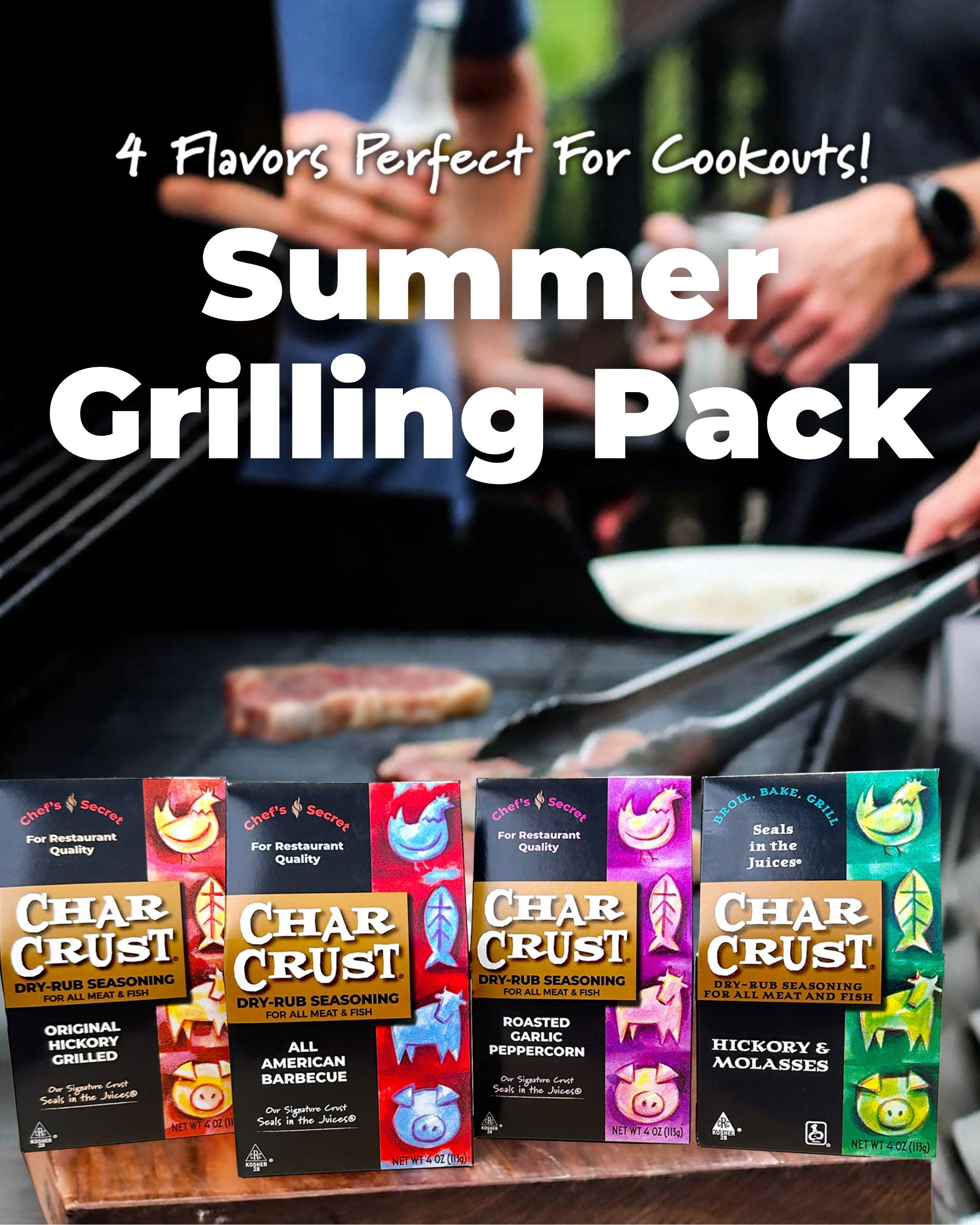 Summer Grilling Pack (4-Pack)